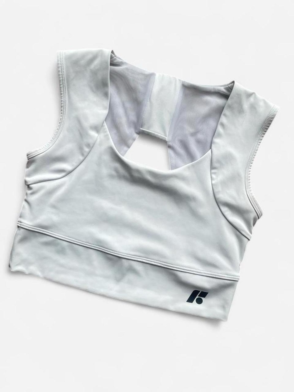 Forme Power Bra white posture support sports bra top L